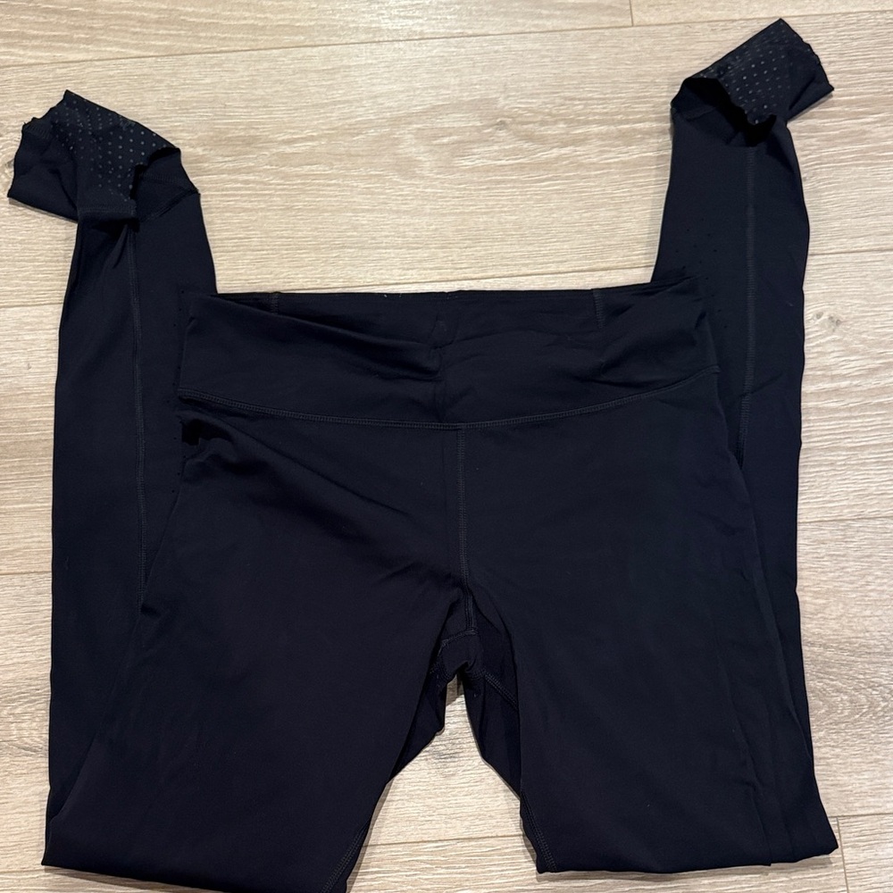 Under Armour Black Leggings with Seam Detail